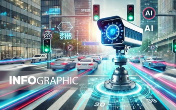 Infographic: Hơn 1.800 camera AI ở Hà Nội lắp đặt tuyến nào, vận hành ra sao?