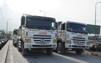 Cận cảnh thử tải cầu Bình Phước 1 bằng 14 xe tải, chuẩn bị cho ngày thông xe