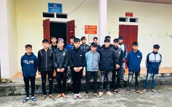 Phú Thọ: Khởi tố 20 đối tượng về hành vi gây rối trật tự công cộng