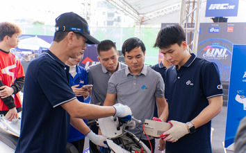 GS Việt Nam đồng hành cùng sinh viên Công nghệ Giao thông vận tải kiểm tra ắc quy miễn phí