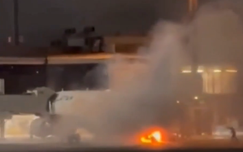 Hỏa hoạn trên đường băng sân bay lớn nhất Brazil, 169 hành khách sơ tán khẩn