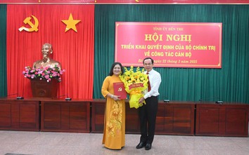Bà Hồ Thị Hoàng Yến làm Bí thư Tỉnh ủy Bến Tre