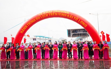 Khai trương hành trình du lịch vịnh Bái Tử Long, mục tiêu đón 2 triệu lượt khách