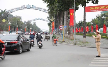 Phương án đảm bảo ATGT và các tình huống dự kiến tại lễ hội Đền Hùng 2025