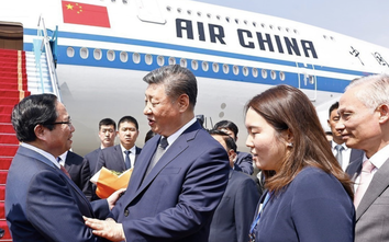 Thủ tướng Phạm Minh Chính tiễn Tổng Bí thư, Chủ tịch Trung Quốc Tập Cận Bình tại sân bay