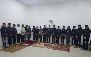 Bắt giữ 18 đối tượng cầm súng, kiếm truy đuổi nhau gây náo loạn tại TP Vinh