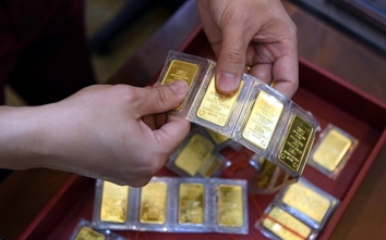 Vàng lên đỉnh mới, xác lập mức 124 triệu đồng
