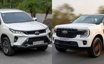 Tầm giá 1,2 tỷ đồng: Chọn Ford Everest hay Toyota Fortuner?