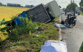 Tạm giữ tài xế gây tai nạn làm 4 người tử vong ở Long An