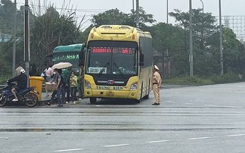 CSGT Yên Bái xử phạt một nhà xe chở quá 29 hành khách