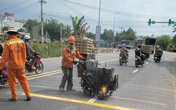 Long An: Thực hiện 20 công trình xử lý điểm đen, điểm tiềm ẩn tai nạn giao thông