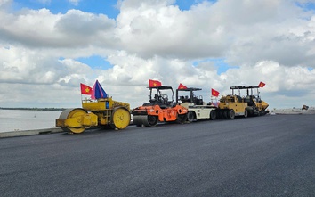 Cầu Đại Ngãi 2 vượt sông Hậu sắp về đích, dân miền Tây ngóng chờ từng ngày