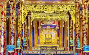 Cận cảnh nơi trưng bày ngai vua triều Nguyễn bị đối tượng xâm hại