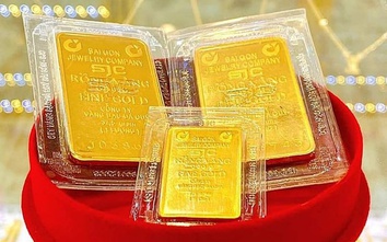 Theo chiều thế giới, giá vàng trong nước tiếp đà lao dốc