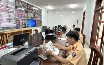 CSGT Bình Định phạt nguội hàng nghìn phương tiện vi phạm qua hình ảnh