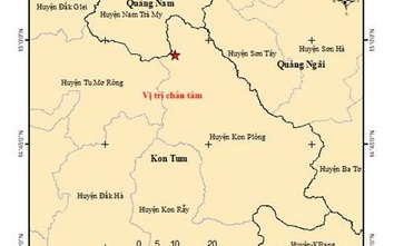 Kon Tum: Liên tiếp xảy ra nhiều trận động đất tại huyện Kon Plông