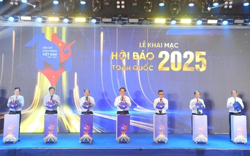 Toàn cảnh lễ khai mạc Hội Báo toàn quốc 2025