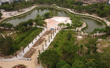 Công viên Cầu Giấy và Nghĩa Đô đưa vào sử dụng dịp kỷ niệm ngày Giải phóng Thủ đô