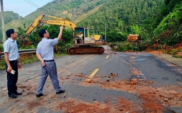 Đồng Nai: Đã thông tuyến đường 755B sau sự cố sạt lở đất đá tại dốc 5 Cây