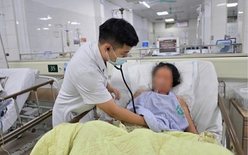 Bị sét đánh khi đang làm đồng, một phụ nữ 55 tuổi chảy máu não nguy kịch