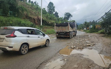 Quốc lộ 27 nối Đắk Lắk - Lâm Đồng xuống cấp nghiêm trọng, tai nạn giao thông rình rập