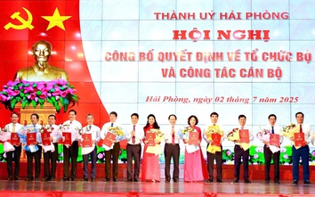 Hải Phòng công bố bổ nhiệm lãnh đạo các sở, ngành sau hợp nhất