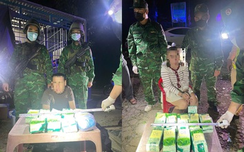 Bắt đôi nam nữ vận chuyển 17kg ma tuý đá, 6.000 viên ketamin