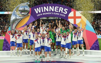 Tuyển nữ Anh đăng quang Euro 2025 sau loạt luân lưu kịch tính