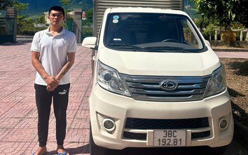 Công an Hà Tĩnh bắt giữ đối tượng táo tợn trộm xe tải trước cửa nhà hàng