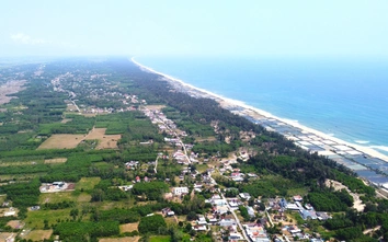 Đường ven biển Dung Quất - Sa Huỳnh gần 19km sẽ được chỉnh tuyến thẳng