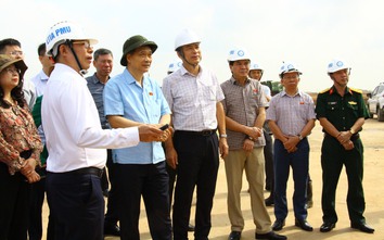 Phó chủ tịch Quốc hội kiểm tra sân bay Long Thành: Làm nhanh nhưng phải đảm bảo chất lượng