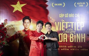 Tùng Dương ra MV “Viết tiếp câu chuyện hòa bình”: Mong muốn người trẻ trân trọng quá khứ