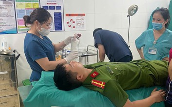 Tạm giữ kẻ dùng đòn gánh đánh gãy tay Phó trưởng công an xã ở Lạng Sơn