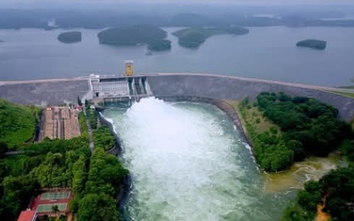 Lào Cai: Tối 9/9, hồ thủy điện Thác Bà mở hai cửa xả lũ