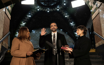 Vì sao Thị trưởng New York tuyên thệ nhậm chức tại ga tàu điện ngầm lịch sử?