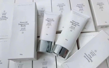 Thu hồi 3 lô kem chống nắng Hanayuki Sunscreen Body do liên quan vụ án hàng giả