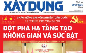 Tin mới nhất, hay nhất trên Báo Xây dựng ngày 21/1/2026
