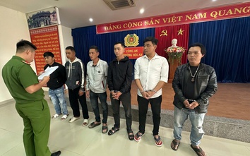 Dùng ly, chén đánh nhau trong tiệc sinh nhật làm khách bị thương, 6 đối tượng bị khởi tố