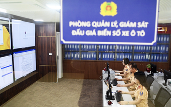 Thu gần 5.000 tỷ đồng từ đấu giá biển số xe năm 2025