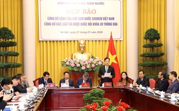 Công bố hai luật do Tòa án nhân dân tối cao chủ trì xây dựng