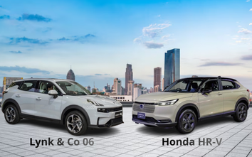 Xe gầm cao đô thị: Mua Honda HR-V hay Lynk & Co 06?
