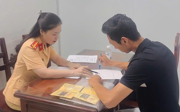 Tài xế xe ben lấn làn xe máy bị phạt 5 triệu đồng, trừ 2 điểm trên GPLX