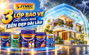 3 lớp bảo vệ giúp sơn JYMEC đồng hành cùng vẻ đẹp ngôi nhà bạn