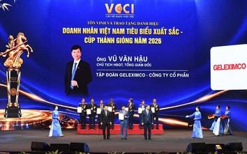 Chủ tịch Geleximco được vinh danh Doanh nhân Việt Nam tiêu biểu - Cúp Thánh Gióng 2026