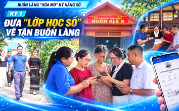 Buôn làng “xóa mù” kỹ năng số