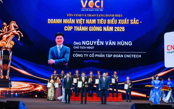 Chủ tịch CNCTech Nguyễn Văn Hùng được vinh danh tại Cúp Thánh Gióng 2026