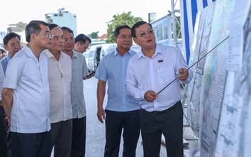 Thủ tướng kiểm tra tiến độ dự án chống ngập quy mô lớn tại TP.HCM