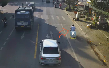 Camera AI Bắc Ninh ghi nhận tài xế vi phạm giao thông 10 lần tại một địa điểm