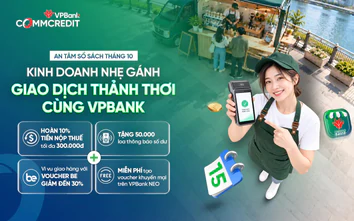 VPBank tặng 50.000 loa thông báo biến động số dư cho hộ kinh doanh