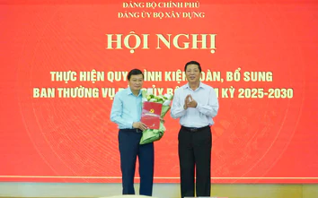 Chỉ định Thứ trưởng Lê Hồng Vinh tham gia Ban Chấp hành, Ban Thường vụ Đảng ủy Bộ Xây dựng